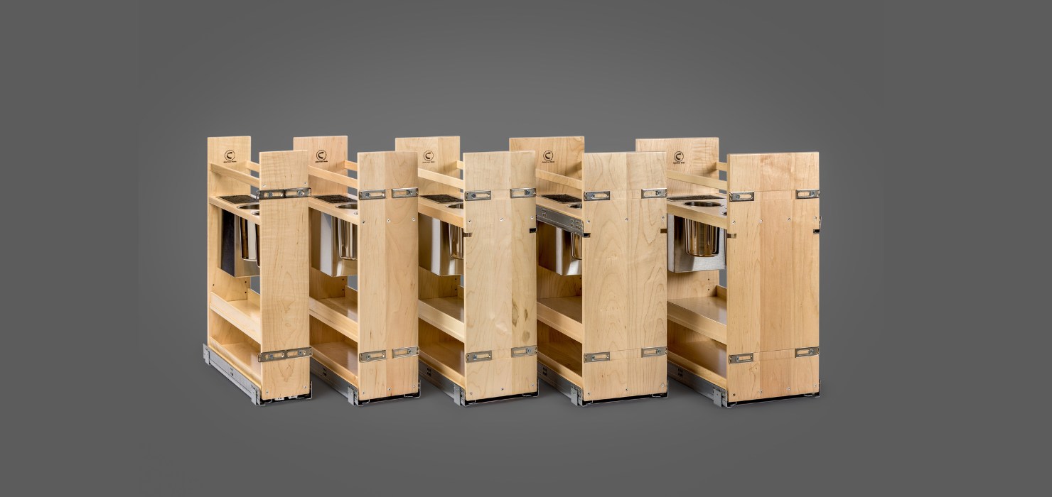 Pull Outs Rgn Vanity Cabinet Pull Outs | CENTURY COMPONENTS | Direct Supply Inc